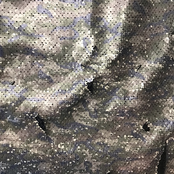 Free People Camo Skinny Sequin Mini Skirt - Picture 11 of 15